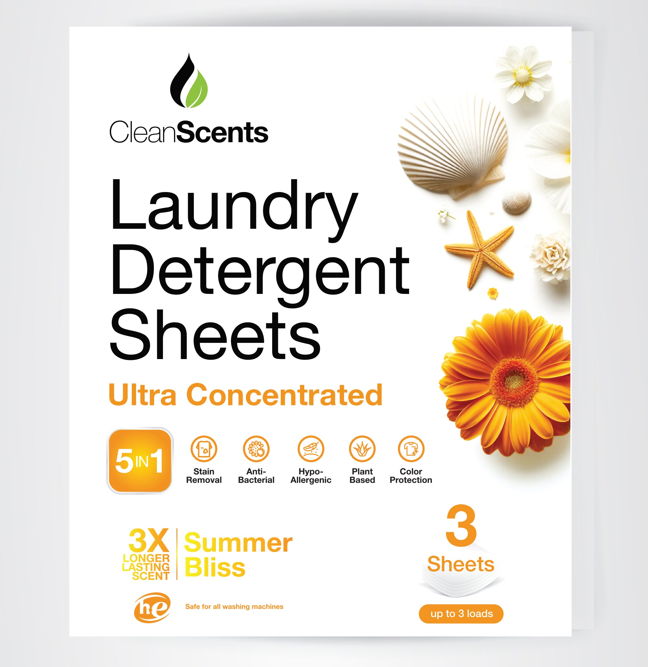 Sample Laundry Detergent Sheets