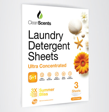 Sample Laundry Detergent Sheets