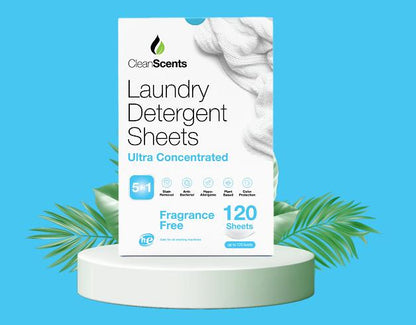 5in1 Fragrance Free Laundry Detergent Sheets