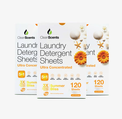 5in1 Summer Bliss Laundry Detergent Sheets